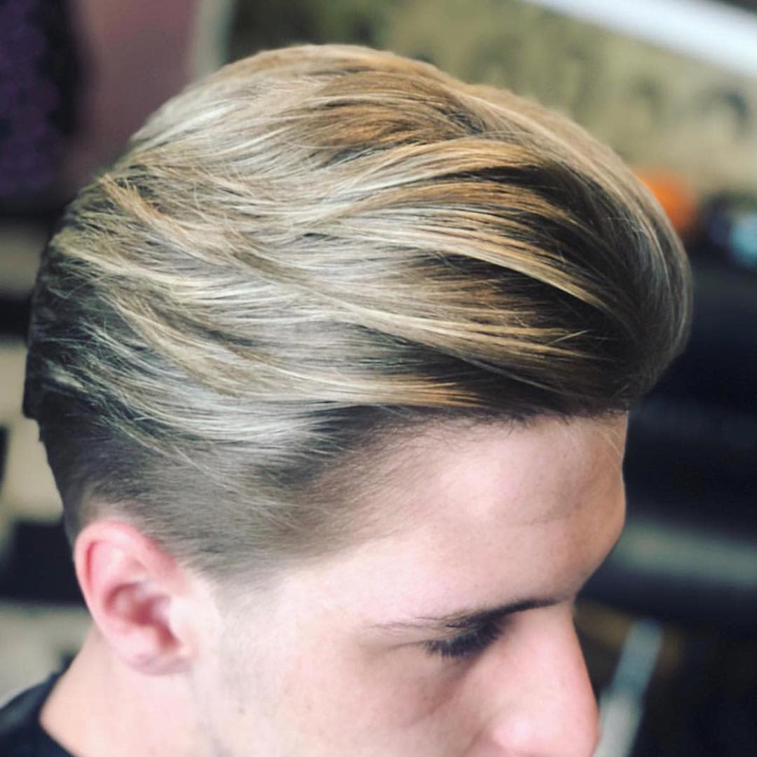 90s Blowback- Brushback 90s Hairstyles Men -nealandwolf