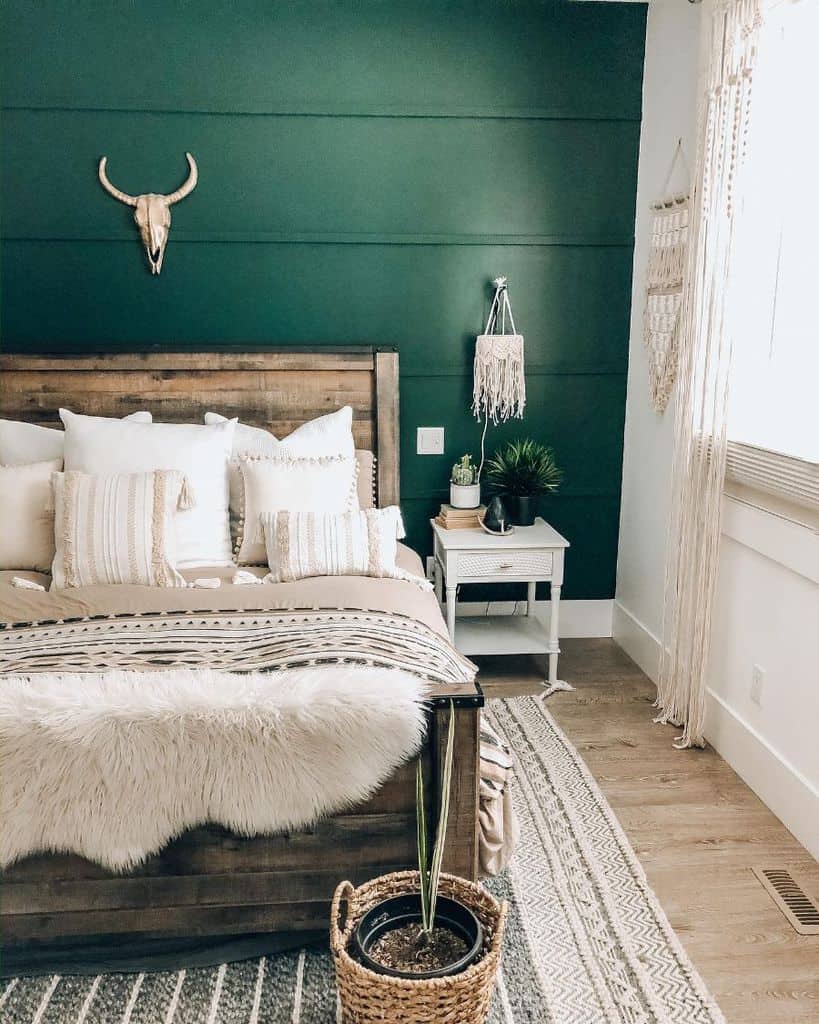 decor boho minimalist bedroom ideas shiplap panels