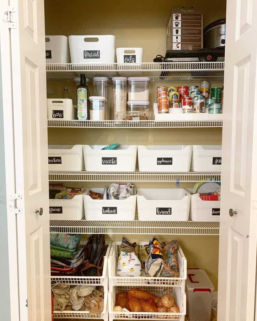 wire rack kitchen pantry storage 