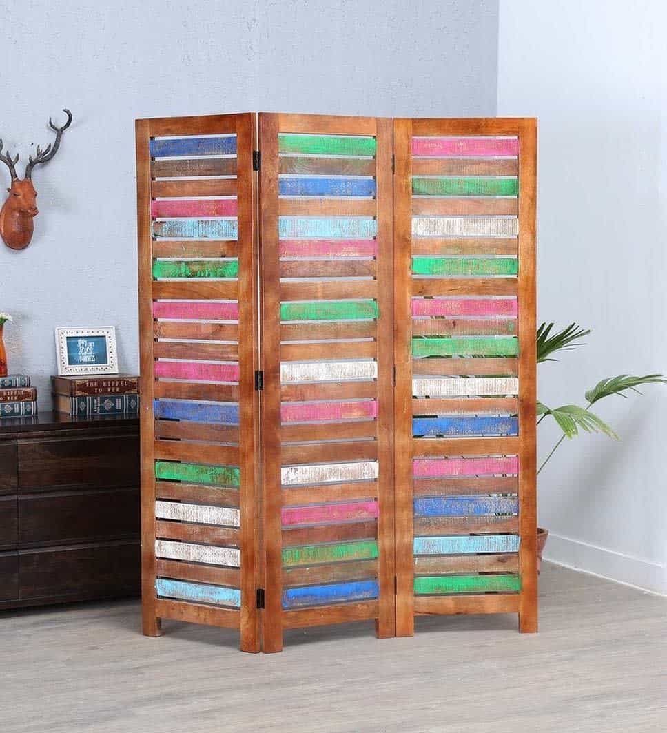 colorful wall divider 