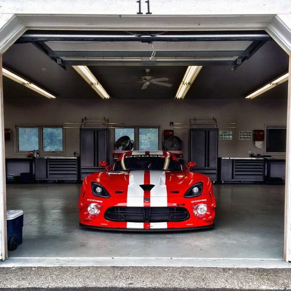 industrial-style garage 