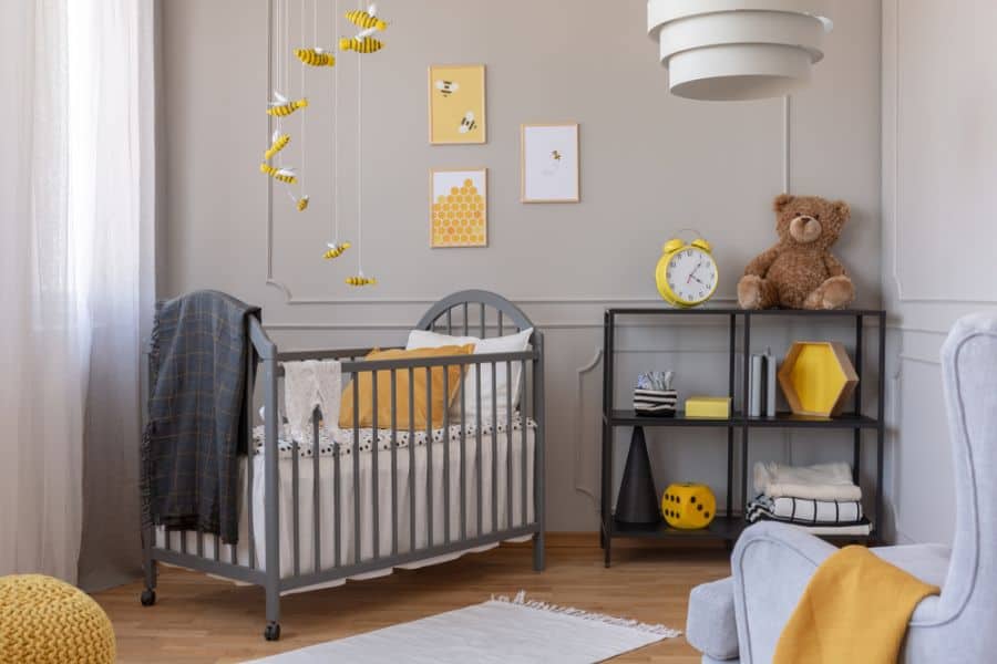 quaint baby room