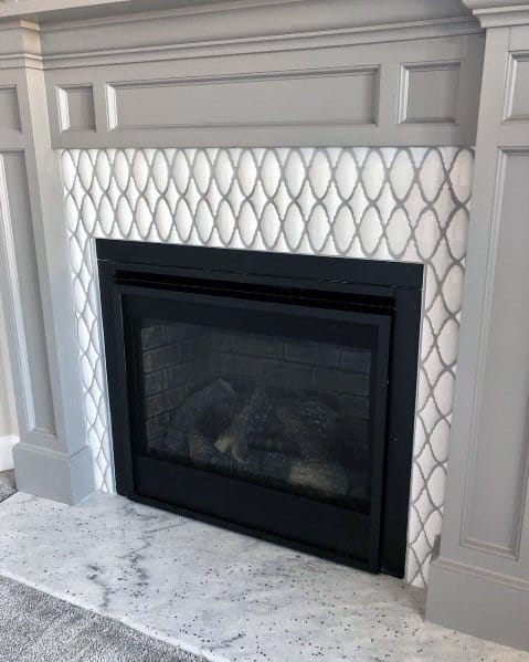 decorative fireplace tiles