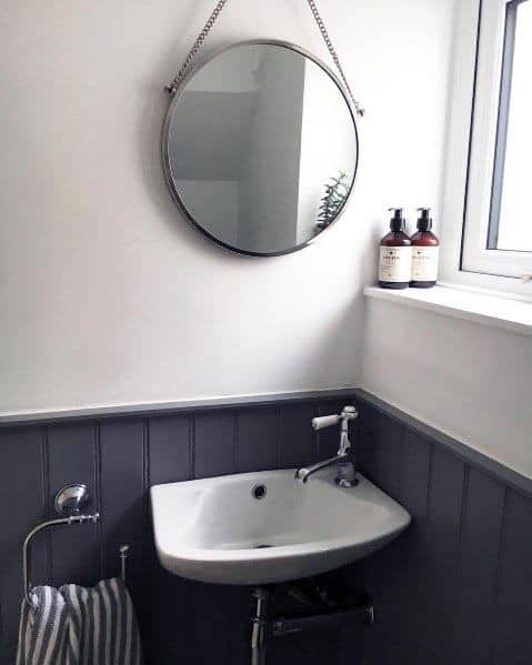 simple small powder room ideas