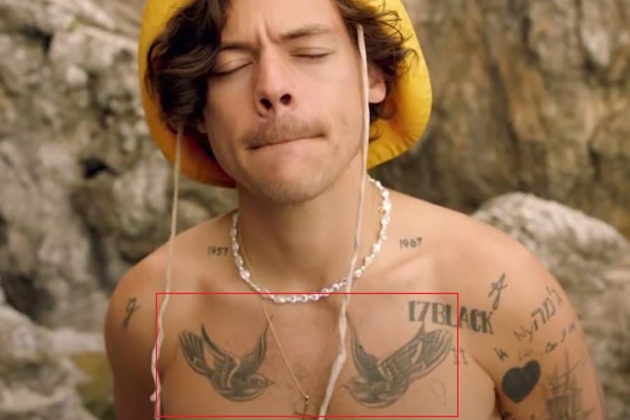 harry styles tattoos 