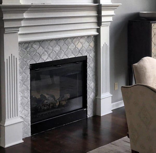 decorative fireplace tiles