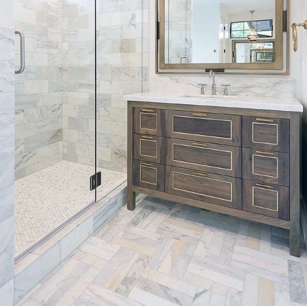 marble tile bathroom tile ideas