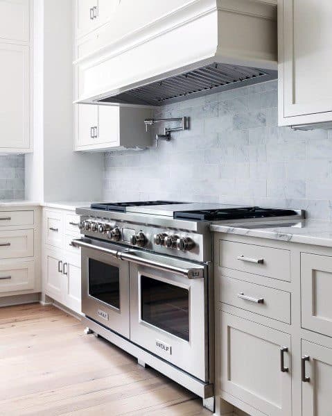 marble kitchen backsplash