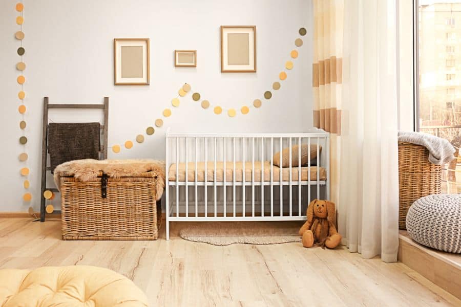 brown colored nursery