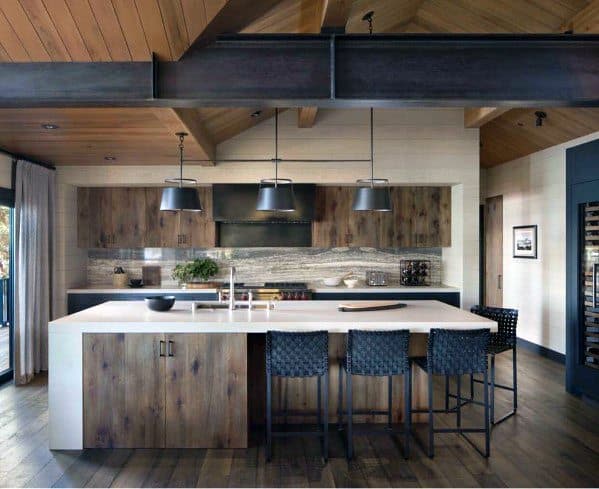 rustic kitchen island pendant lighting