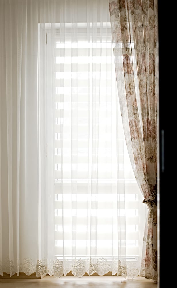 sheer curtains window treatment 