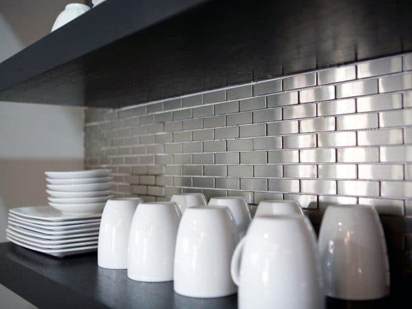 metallic subway tiles 