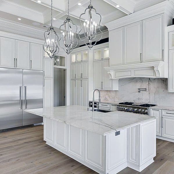 marble kitchen backsplash