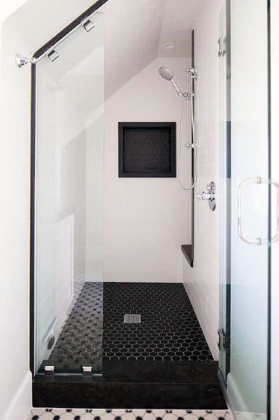 small attic shower