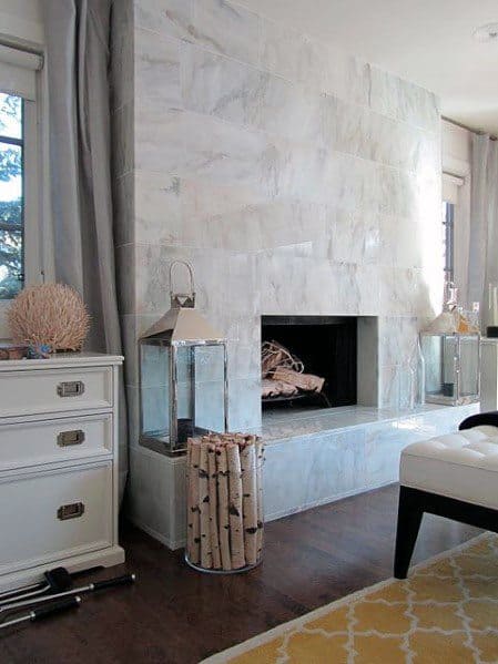 marble fireplace tiles