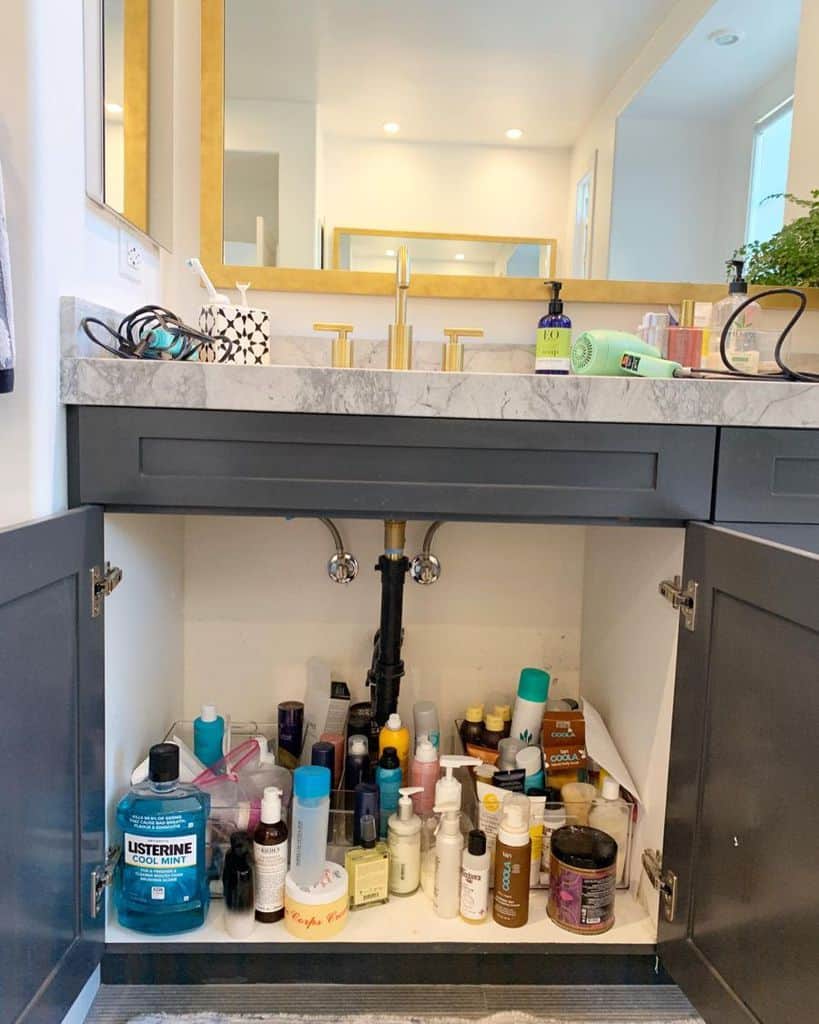 undersink bathroom cabinet