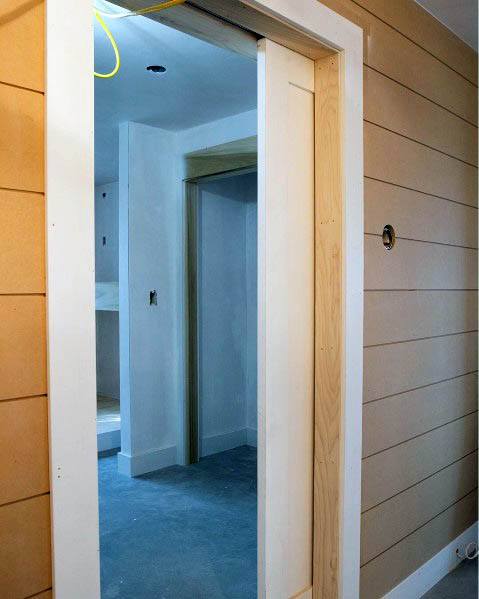 White House Pocket Door Ideas