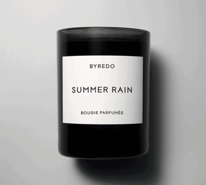 byredo summer rain candle