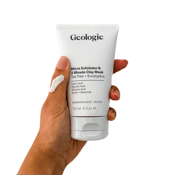 3 Reasons Geologie’s Micro Exfoliator and 3 Minute Clay Mask Makes a Difference